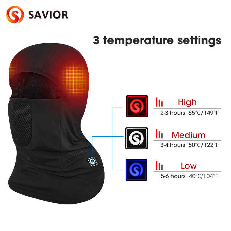 Balaclava Ski Mask - Savior ciepła ogrzewanie maska narciarska z