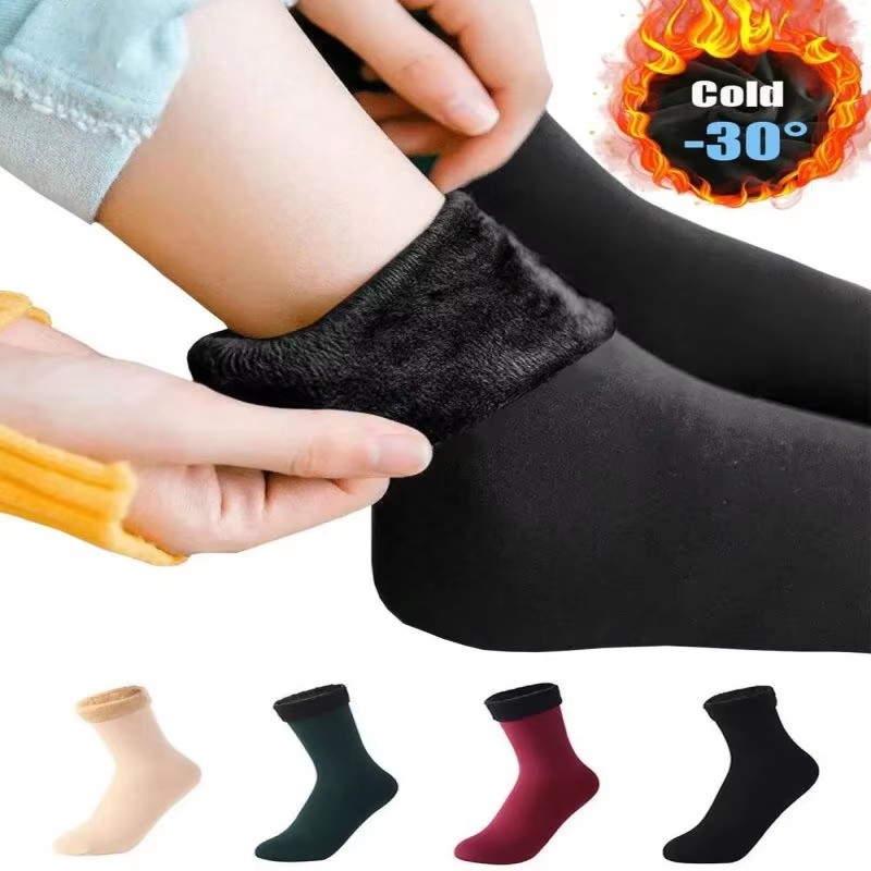 Thermal Sock Wool - 1/2/3 Pary Męskie Damskie Zimowe Grube