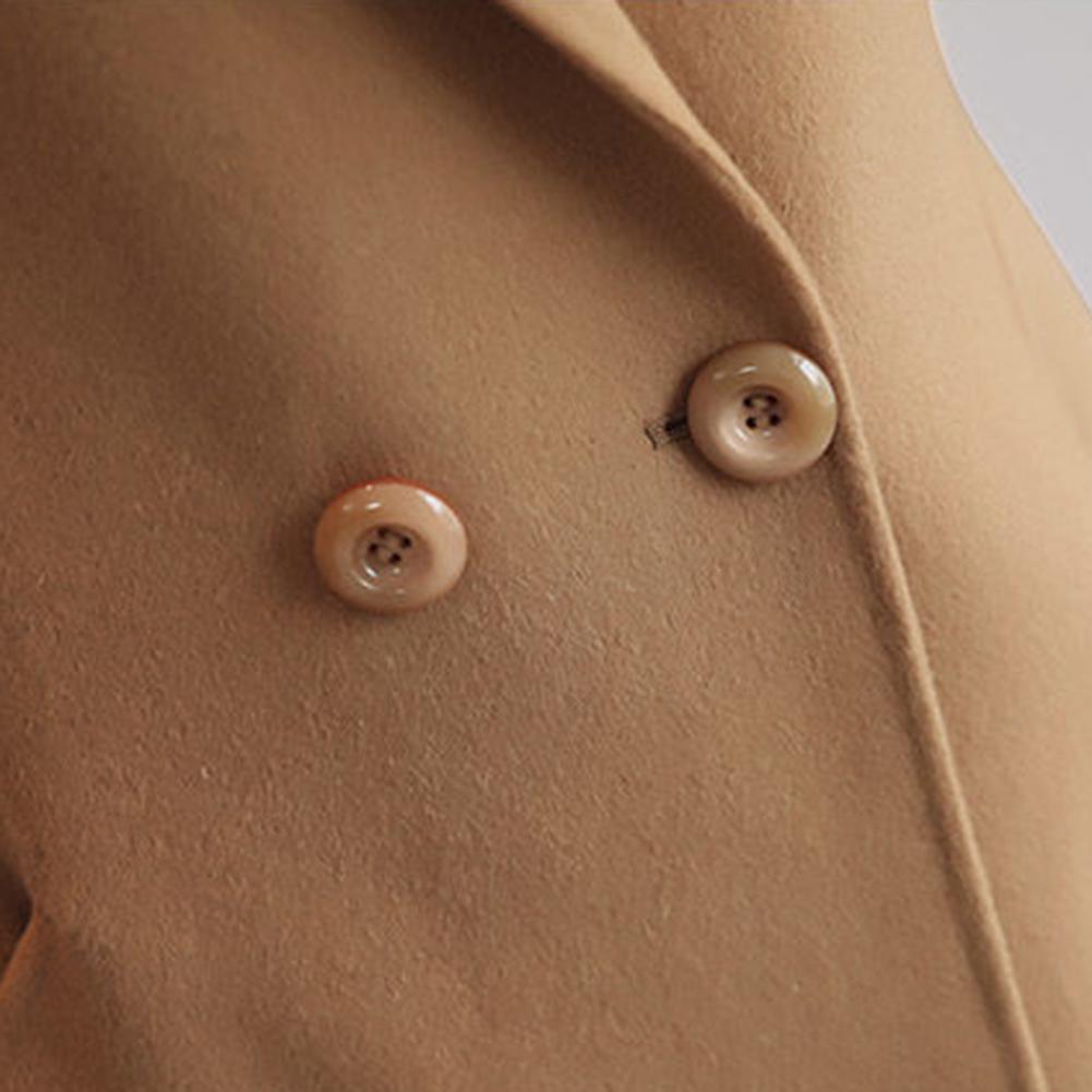 Wool Coat Peacoat - Eleganckie damskie płaszcze wełniane z klapami,