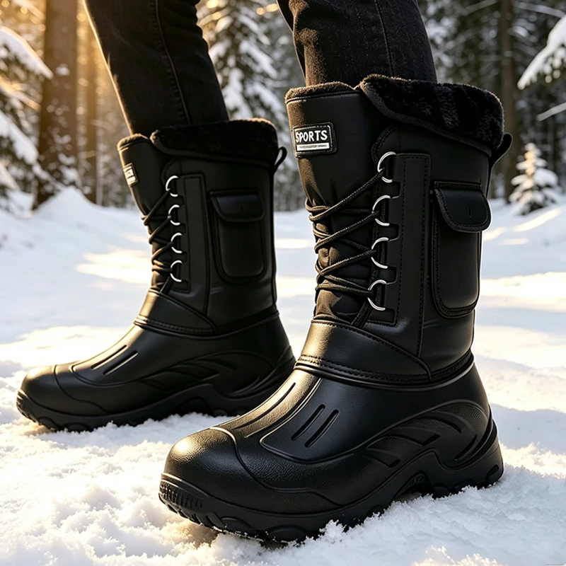 Waterproof Winter Boot - Męskie zimowe buty śniegowce buty wędkarskie