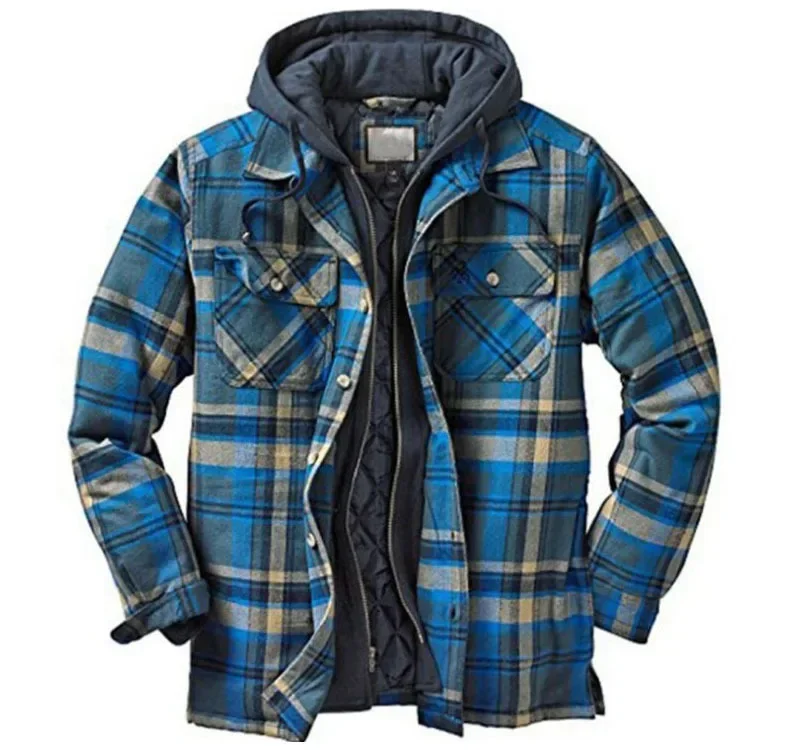 Flannel Shirt Lined - Męskie koszule i kurtki flanelowe w