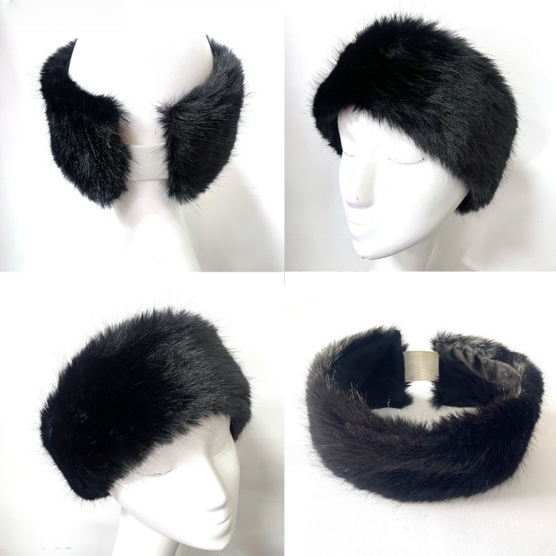 Szeroka opaska futrzana na gło – Fleece Ear Warmer Band recenzja i cena