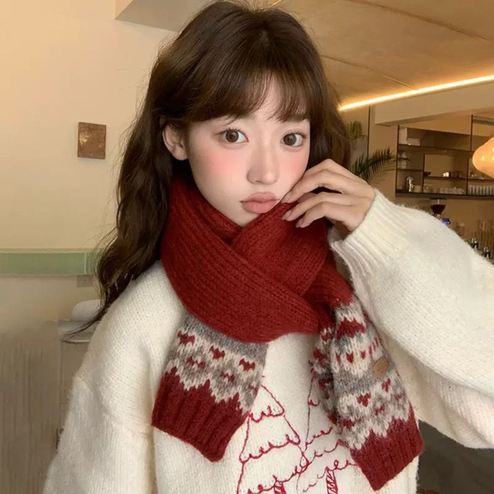 Klasyczny wełniany szal żakard – Wool Scarf Men recenzja i cena