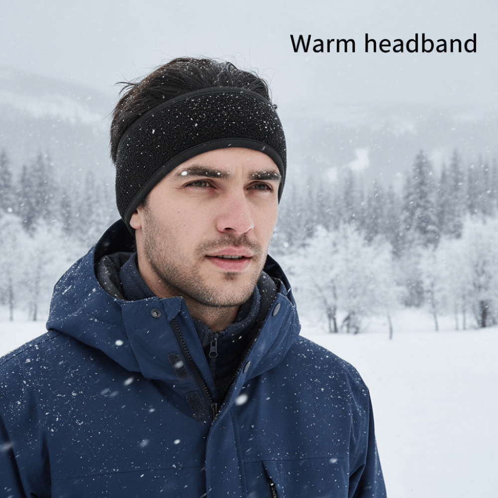 Ciepłe polarowe opaski sportow – Winter Headband Fleece recenzja i cena