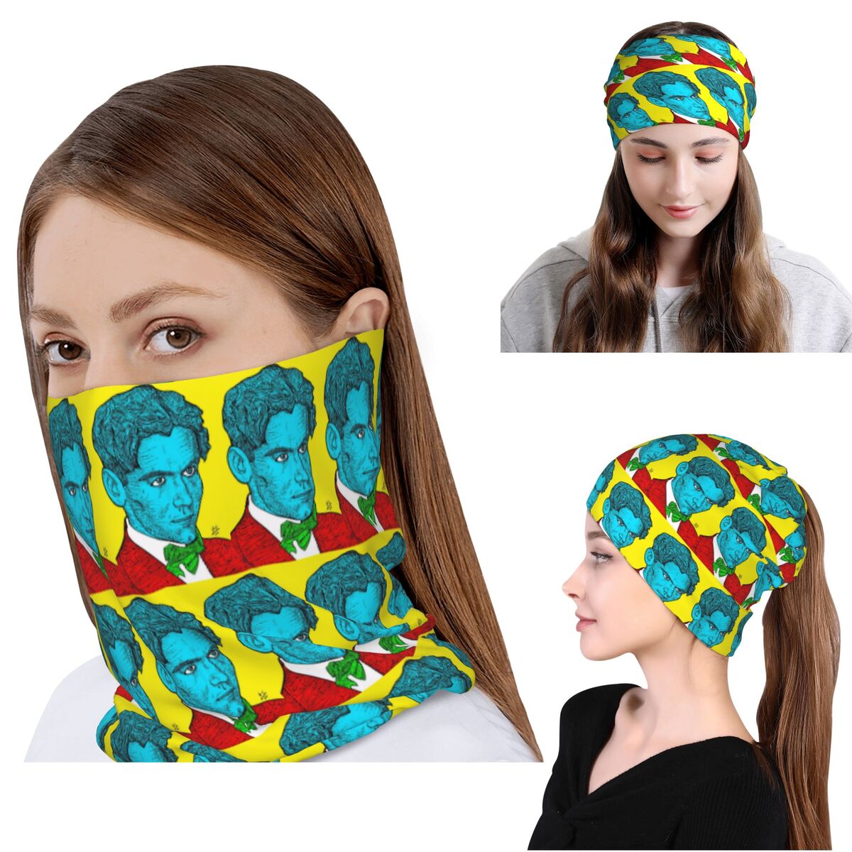 Portret Federico Garcia Lorca  – Knit Beanie Hat Warm recenzja i cena