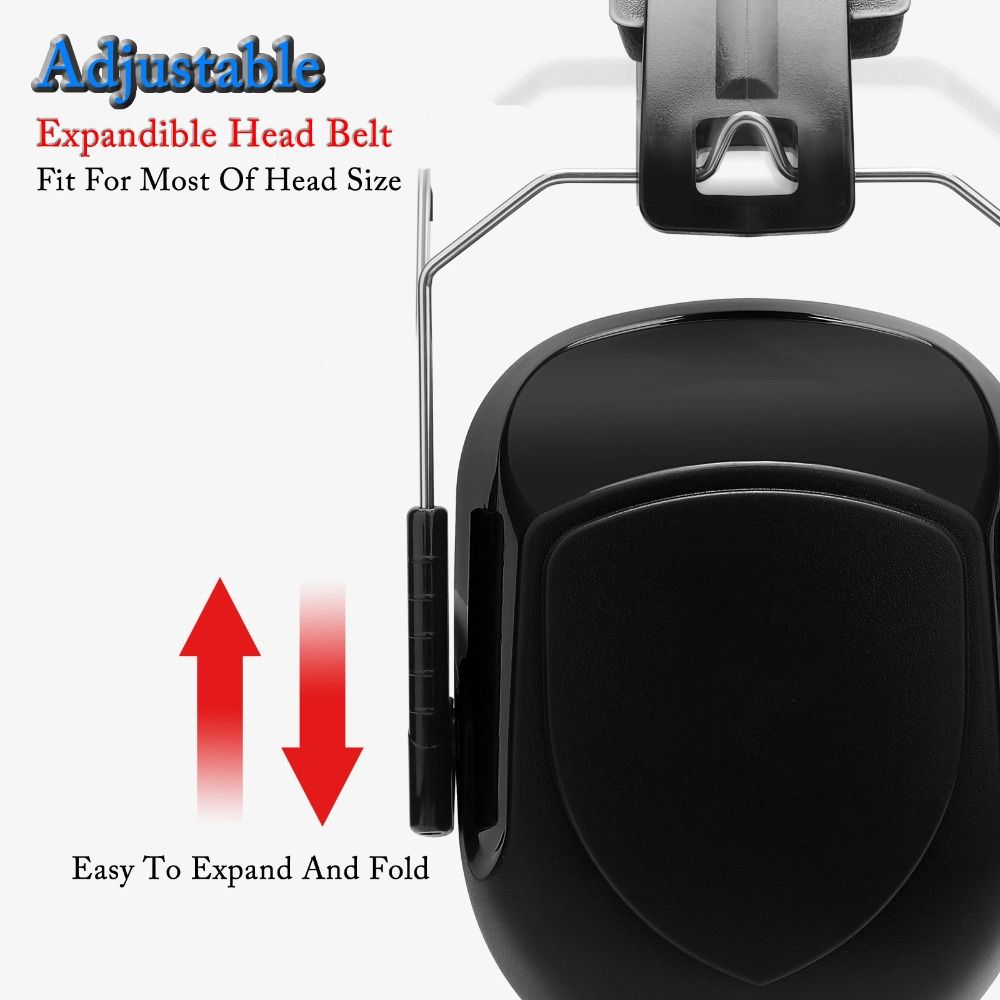 Nauszniki ochronne z regulacją – Earmuffs Foldable recenzja i cena