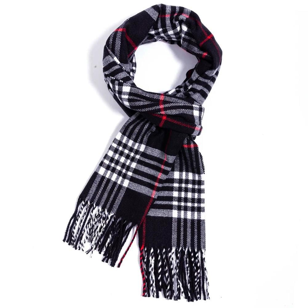 Szaliki zimowe w stylu brytyjs – Wool Scarf Men recenzja i cena