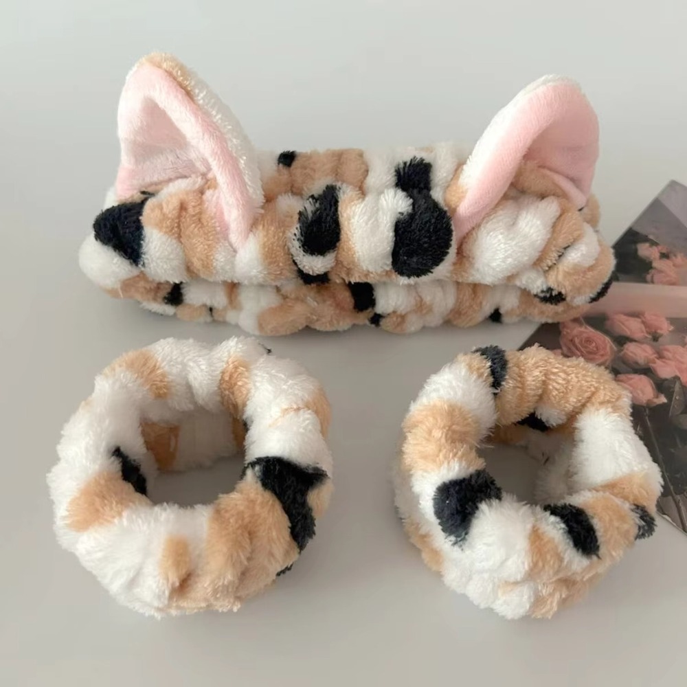 3 sztuk/zestaw wzór w cętki sł – Winter Headband Fleece recenzja i cena