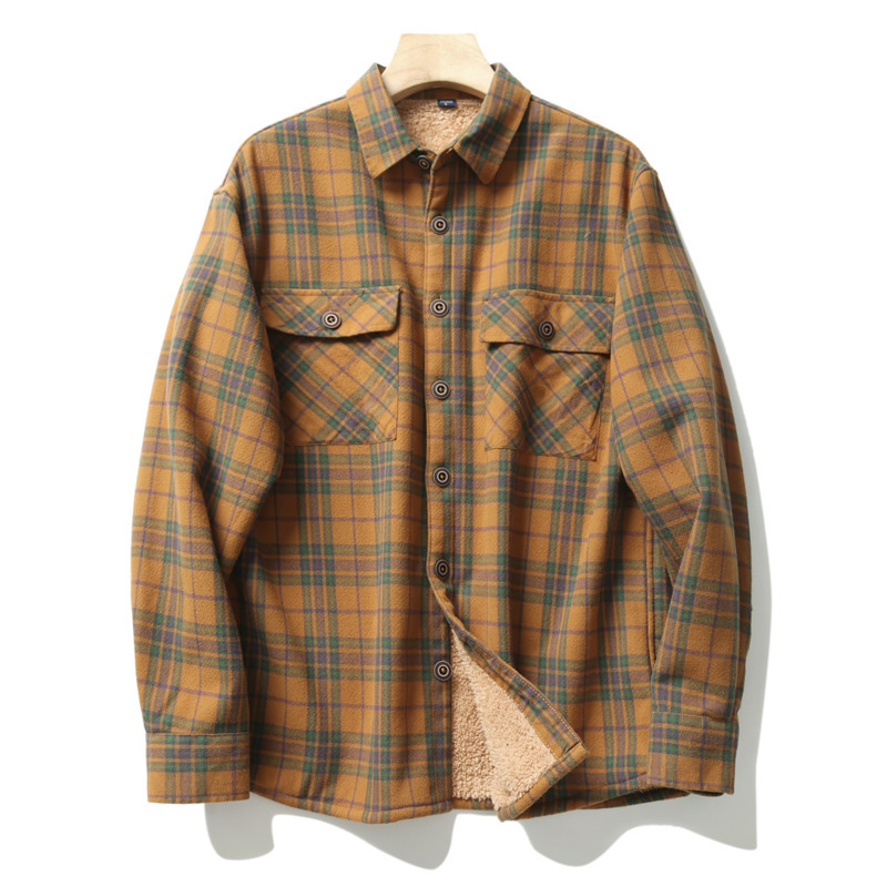 Męska koszula flanelowa w krat – Flannel Shirt Lined recenzja i cena