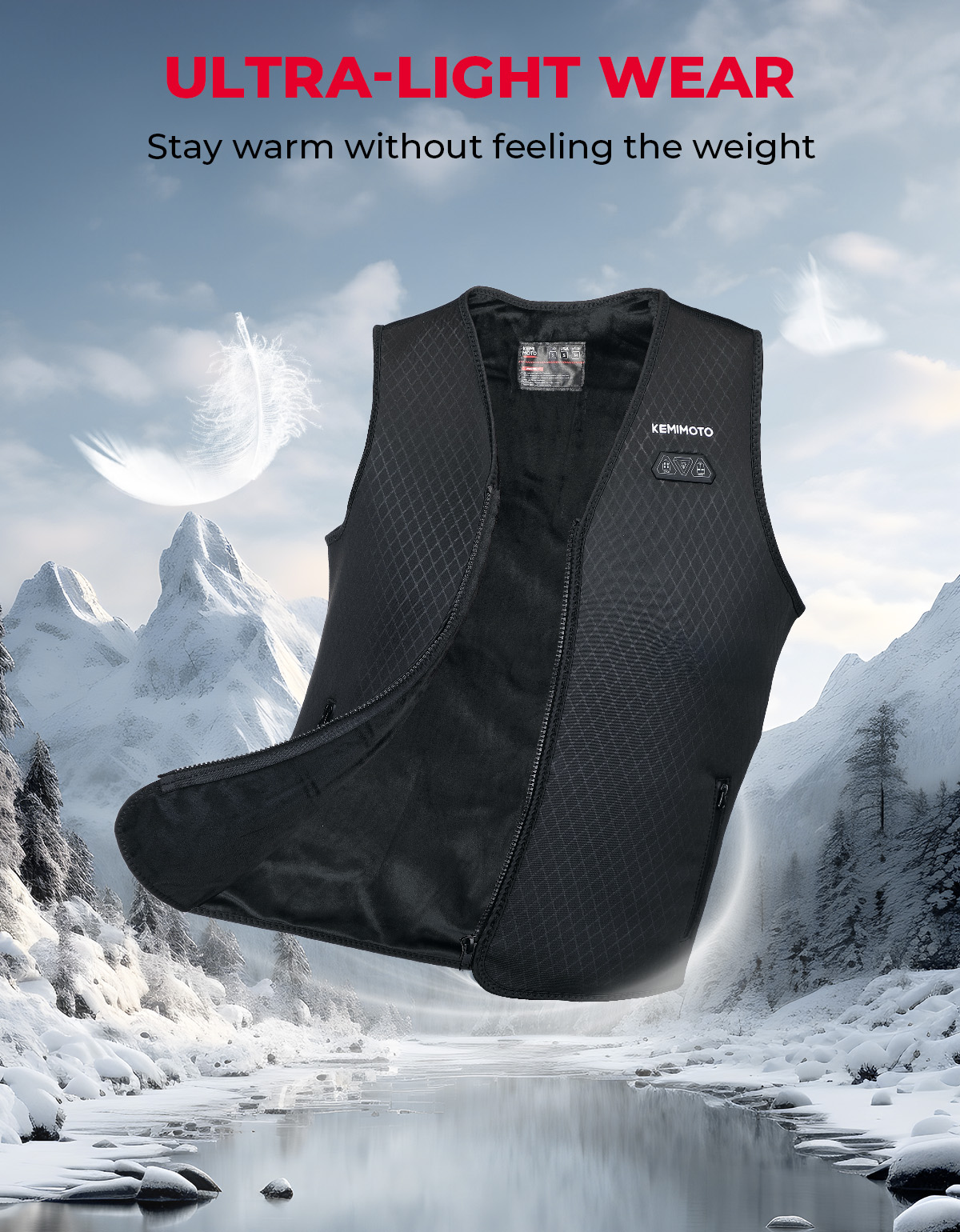 Lekka kamizelka grzewcza zasil – Heated Vest Battery recenzja i cena