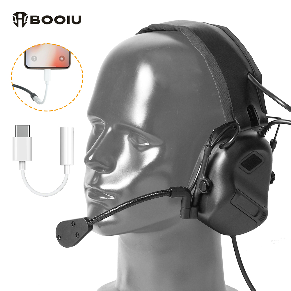 Słuchawki Taktyczne Elektronic – Earmuffs Foldable recenzja i cena