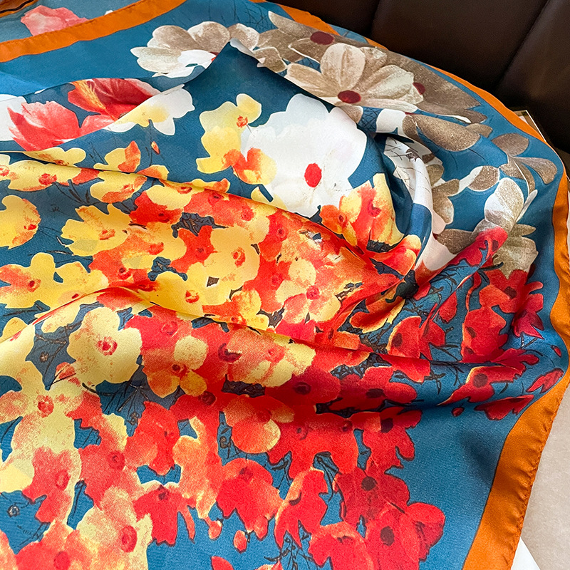 70x70cm jedwabny szalik kwadra – Shawl Wrap Winter recenzja i cena