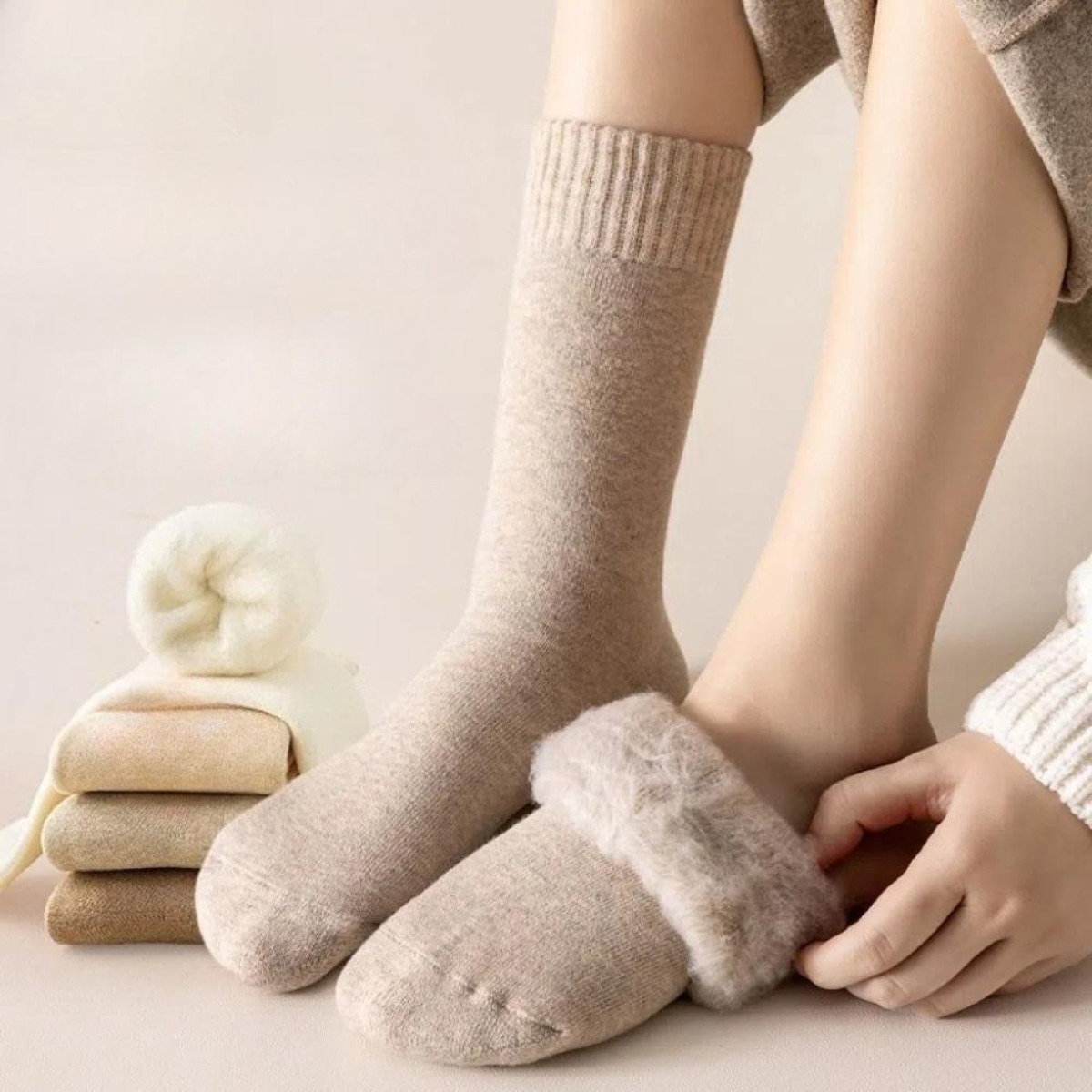 1 Para Zimowych Ciepłych Skarp – Thermal Sock Wool recenzja i cena