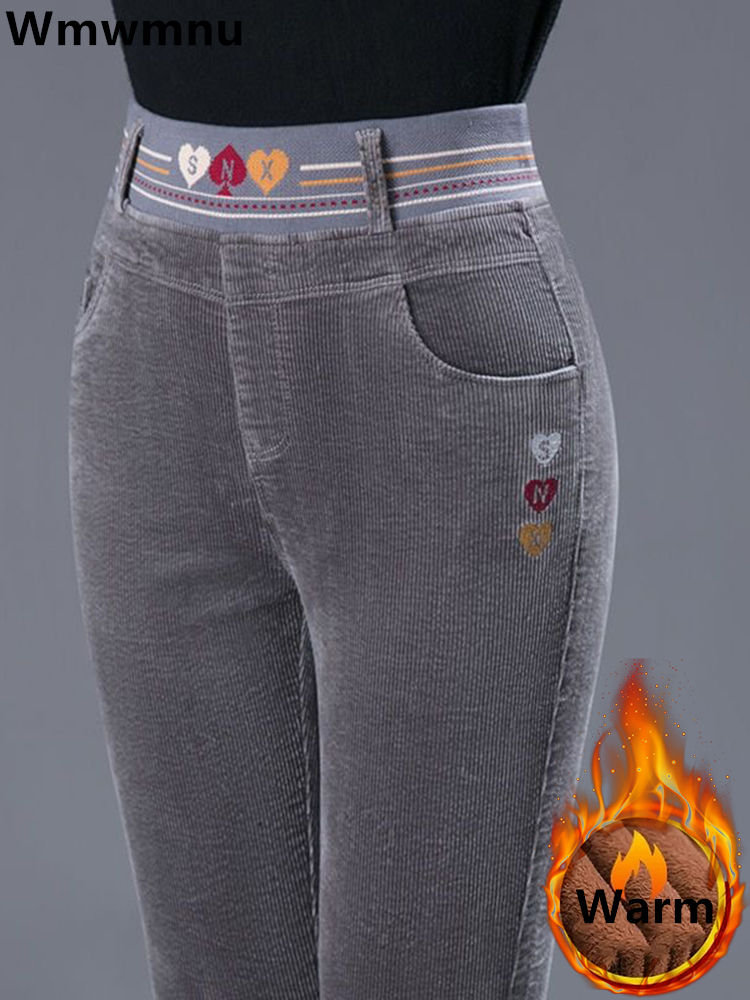 Zimowe grube z pluszową wyśció – Corduroy Pant Warm recenzja i cena