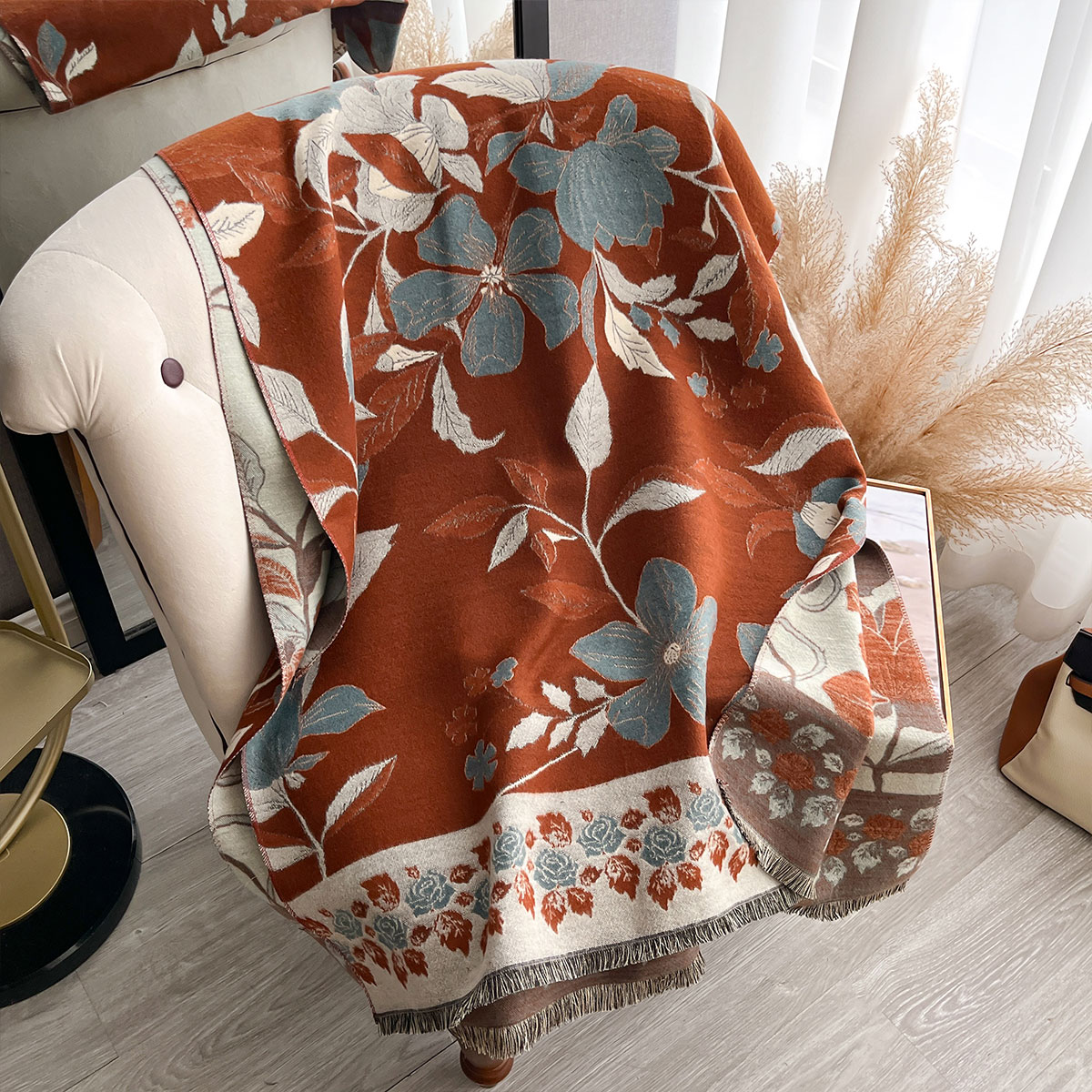 Damskie Grube Luksusowe Zimowe – Shawl Wrap Winter recenzja i cena