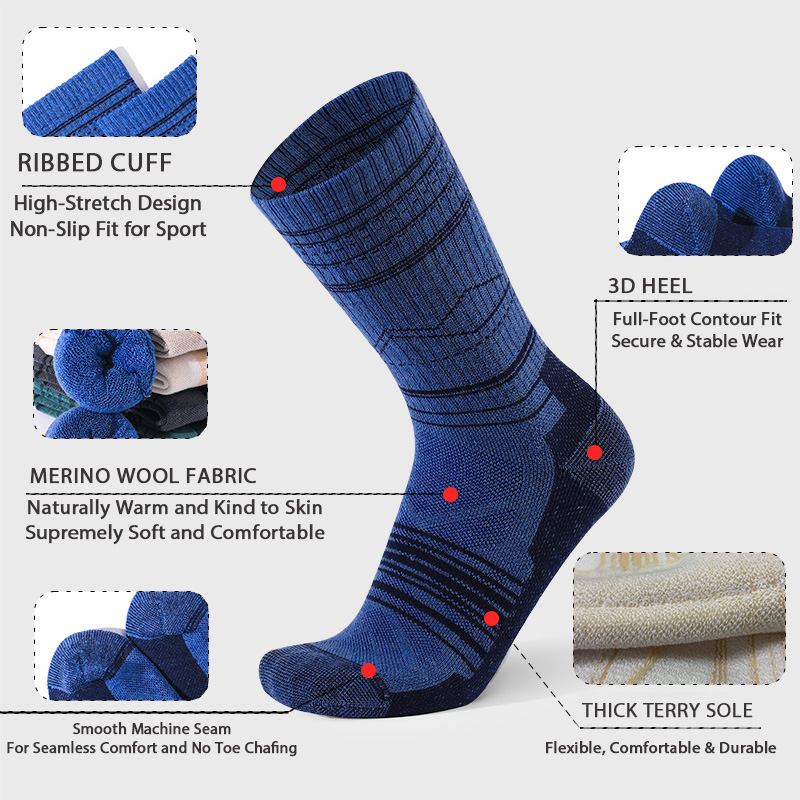 Skarpety z wełny merynosów, te – Thermal Sock Wool recenzja i cena