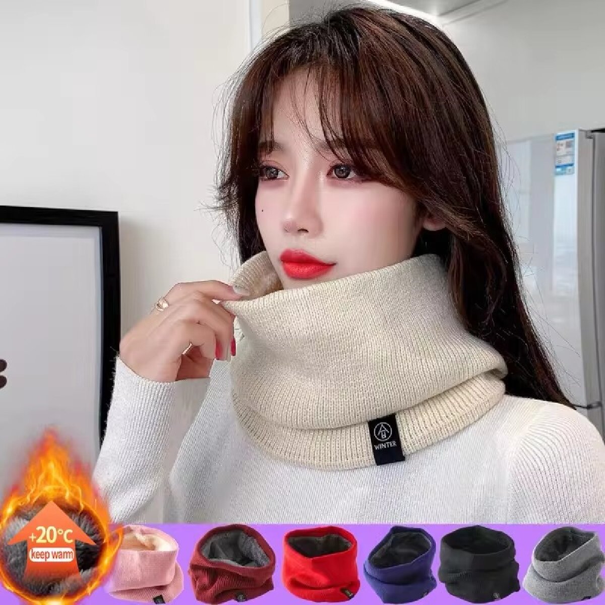 Solidny zimowy pluszowy tłumik – Winter Headband Fleece recenzja i cena