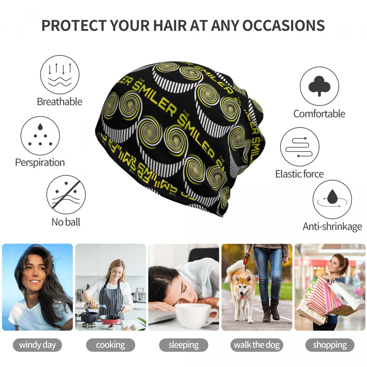 The Smiler Alton Towers Merch  – Knit Beanie Hat Warm recenzja i cena